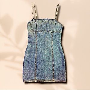 H&M Denim Bodycon Dress